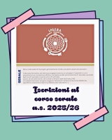 ISCRIZIONI AL CORSO SERALE 
